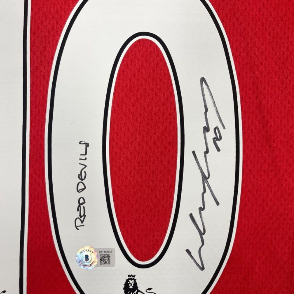 直筆サイン入り】ルーニー マンU ユニフォームを販売 – AuthentiCo.