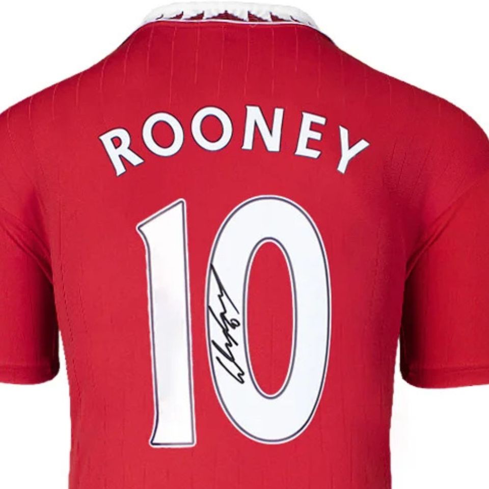 ウェイン・ルーニー【直筆サイン入り】マンチェスター・ユナイテッド