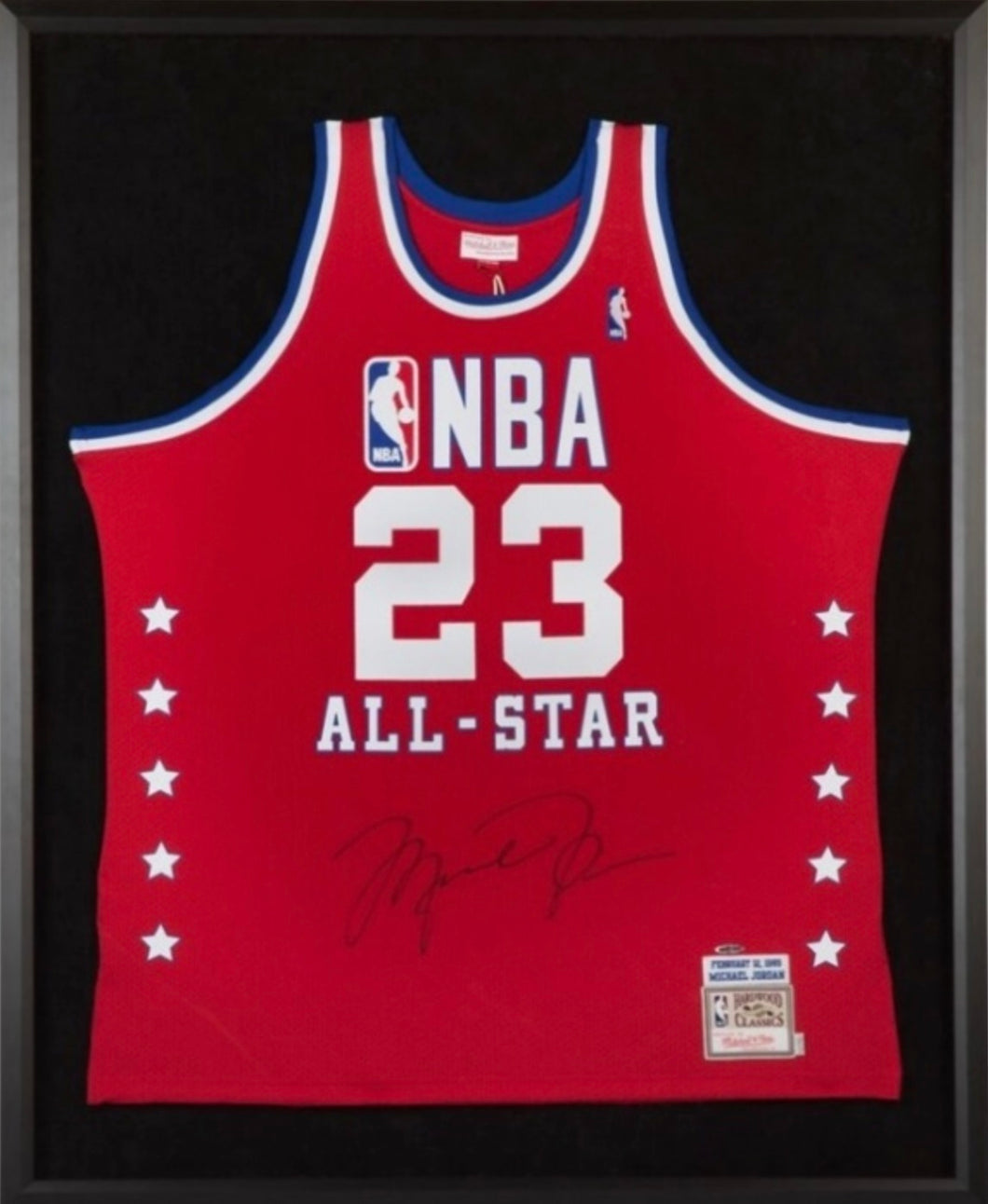 額入り】マイケル・ジョーダン 直筆サイン入り 1989オールスター