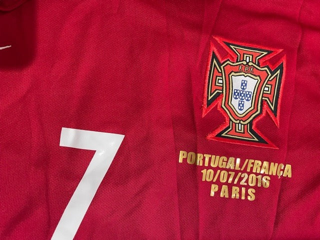 クリスティアーノ・ロナウド 直筆サイン入り 2016 EURO決勝 モデル