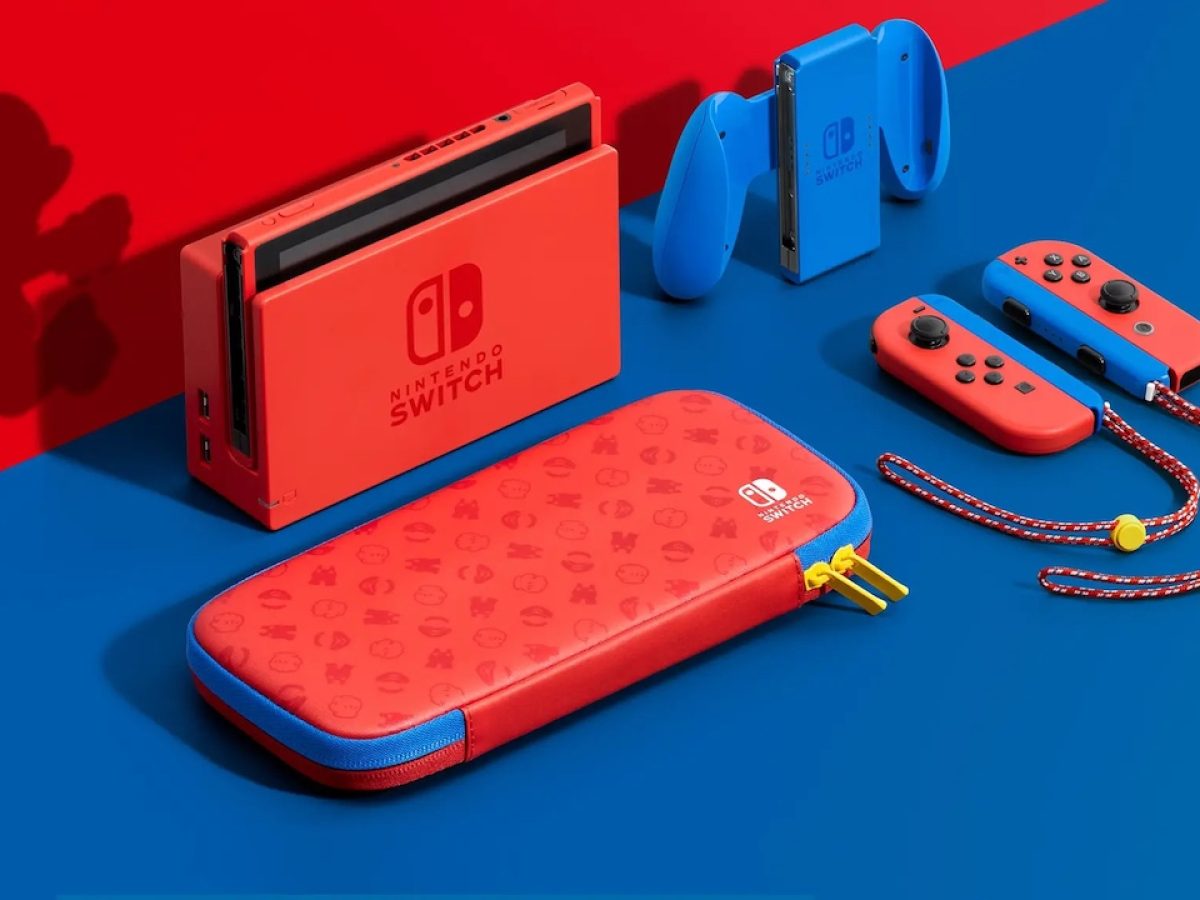 Nintendo Switch「マリオレッド×ブルー セット」発表、2月12日発売へ