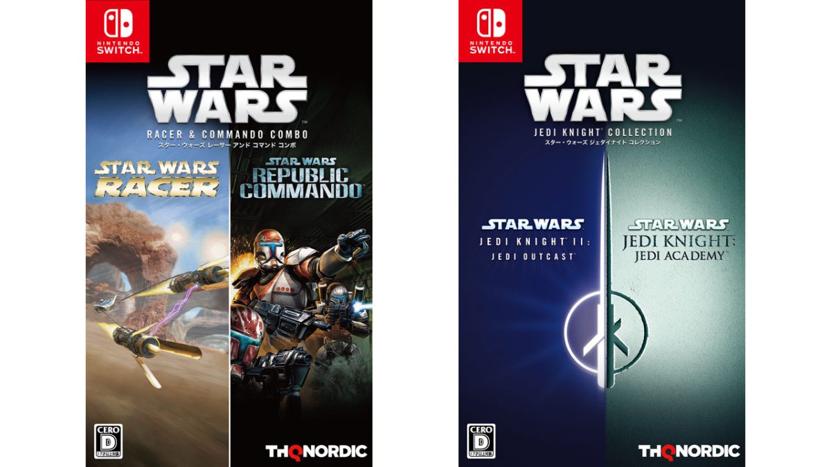 スター・ウォーズ」の人気ゲーム4作品がNintendo Switchにて蘇る。2本