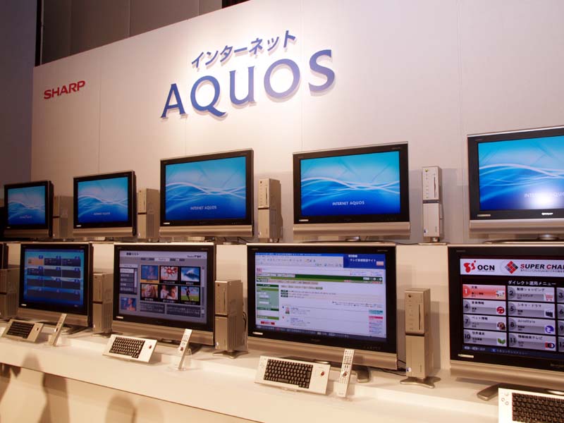 シャープ、PCを融合した液晶TV「インターネットAQUOS」