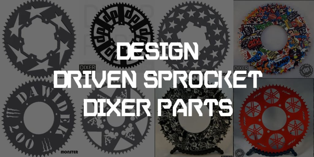 DIXER PARTS製 ZRX400 用デザインリアスプロケット｜AxxL