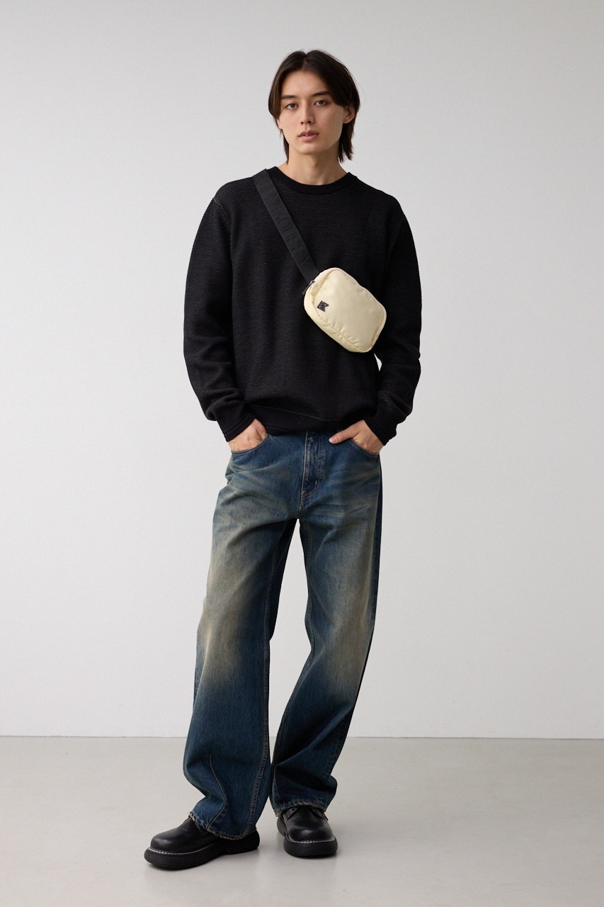 AZプレートミニボディバッグ｜MEN｜251HAC55-193H｜AZUL BY MOUSSY