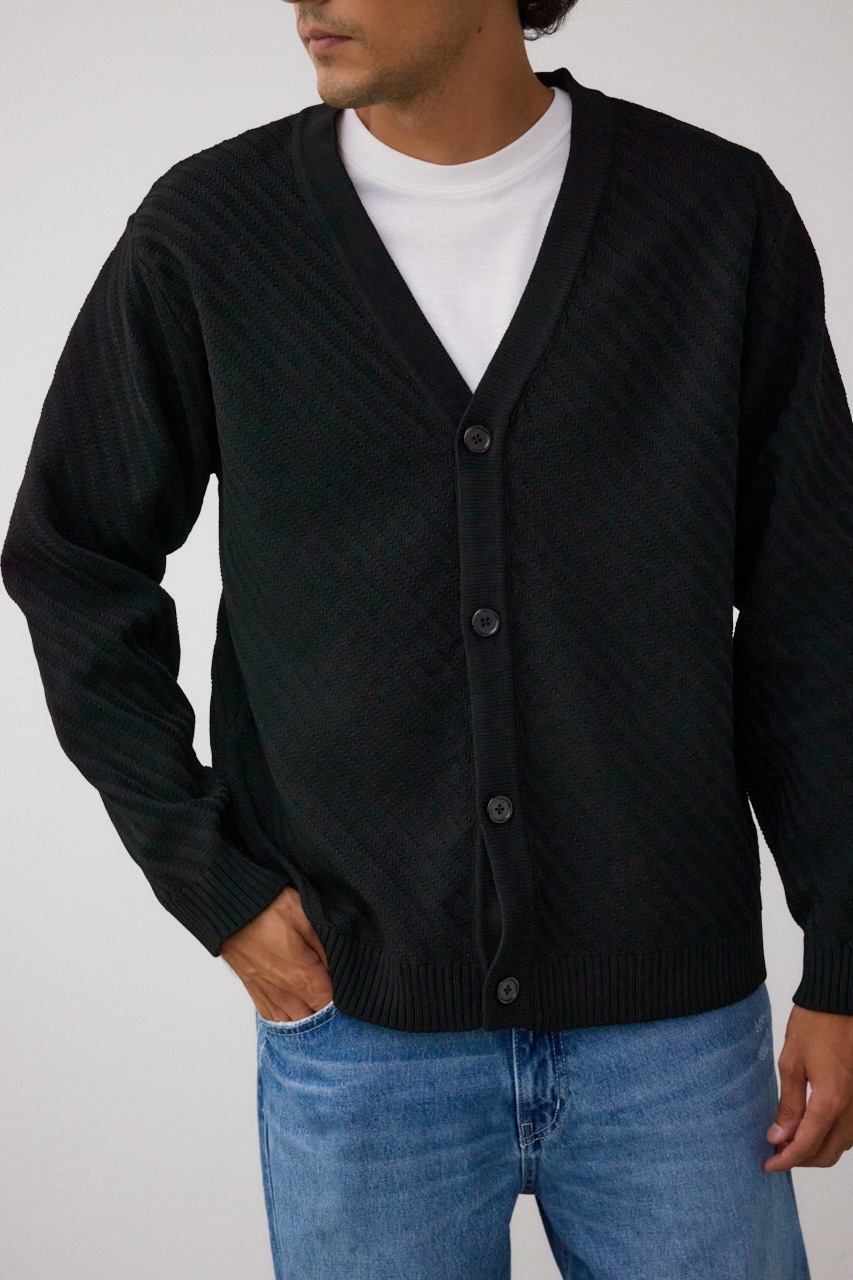 バイヤスセットカーディガン｜MEN｜251HAC70-303G｜AZUL BY MOUSSY