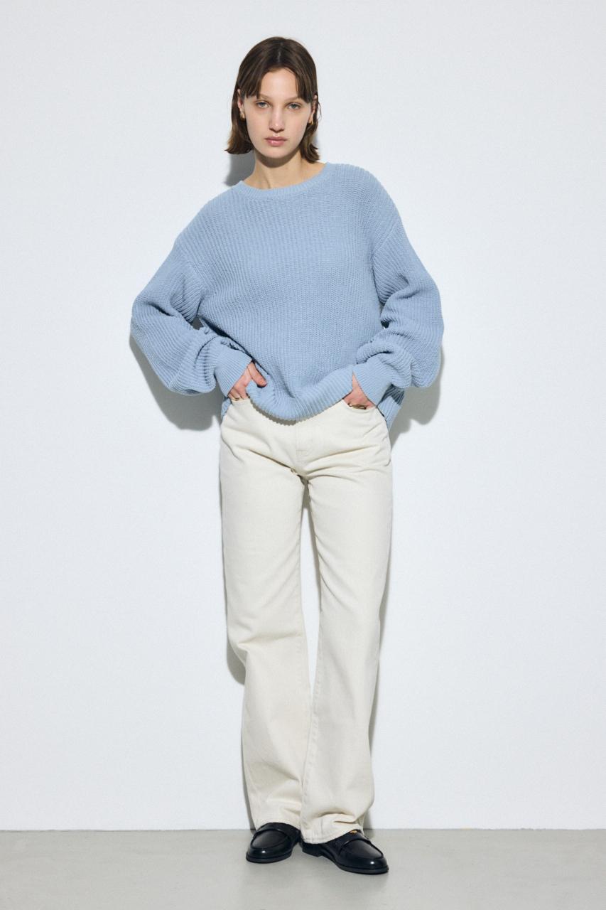 畔編みリラックスニットトップス｜WOMEN｜250JSB70-0711｜AZUL BY