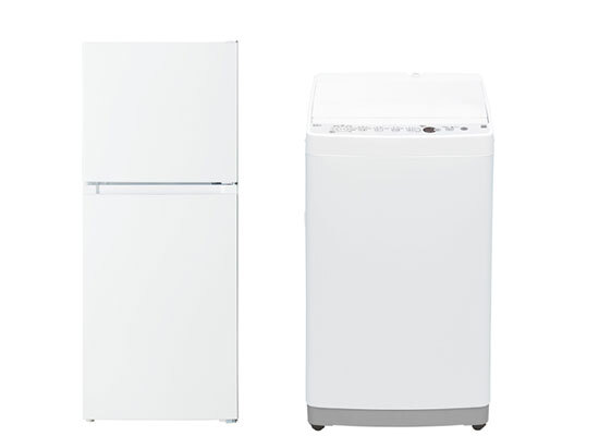 ビックカメラ、単身世帯向け181L冷蔵庫と、4日分をまとめ洗いできる全