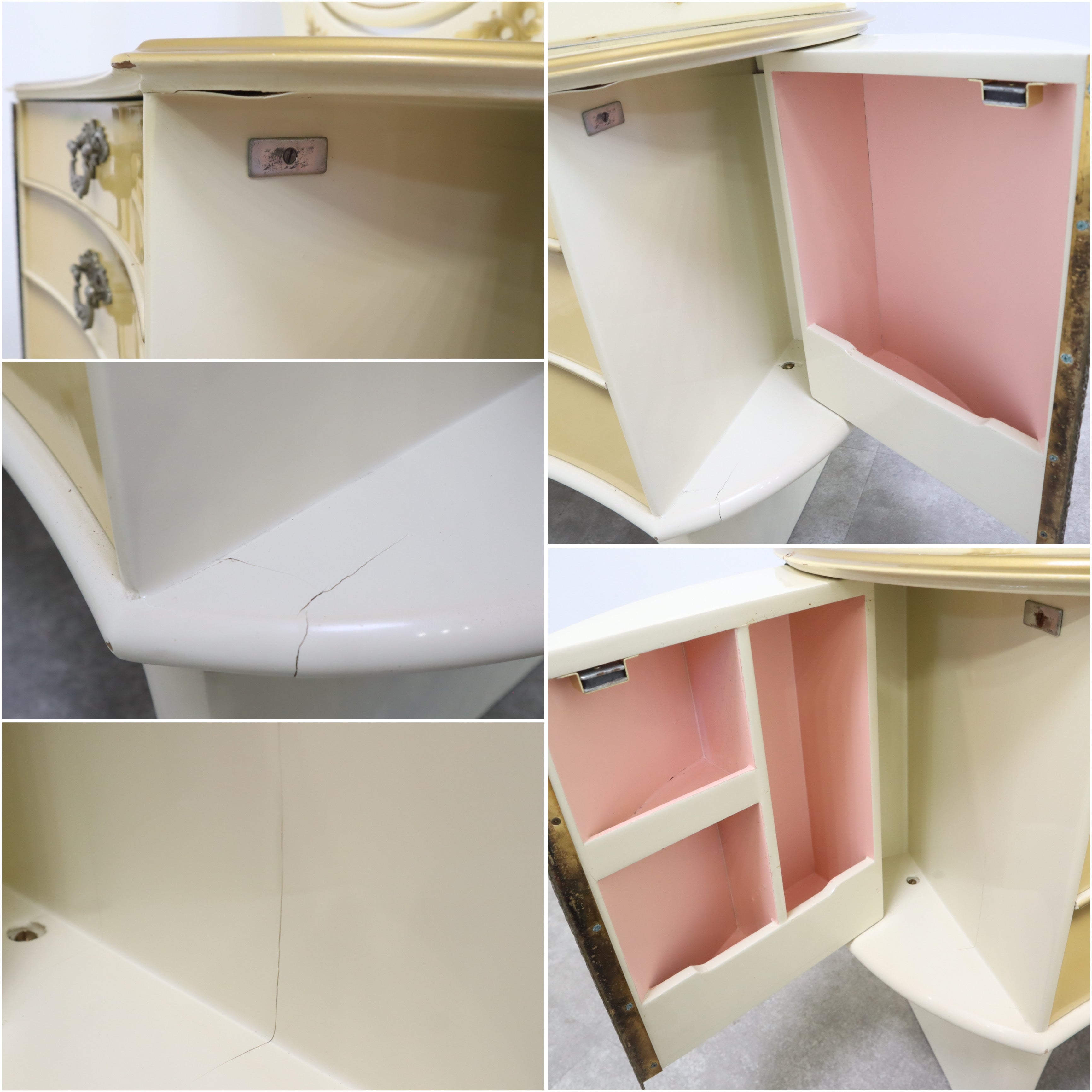 フランスミラー社 アンティーク調 ドレッサー・鏡台 – バナル