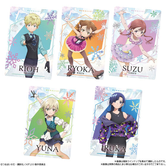 バンダイ 商品・サービスサイト | TVアニメ『メダリスト』 ウエハース