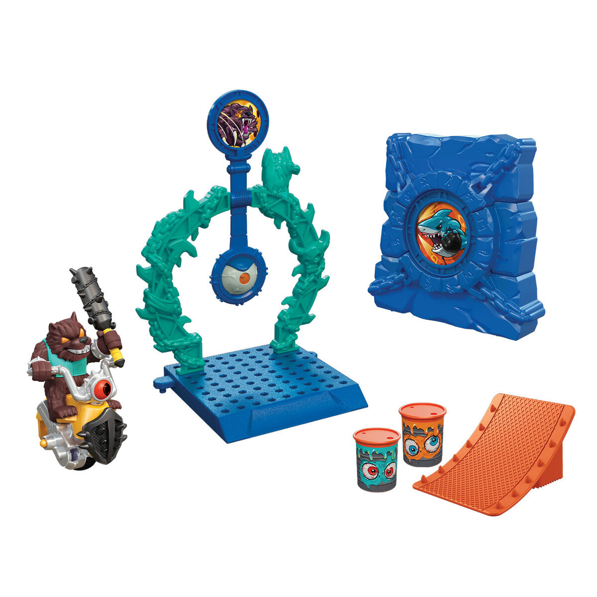 モンスモト クラッシュチャレンジセット03 アルファ・ウルフ | BANDAI TOYS