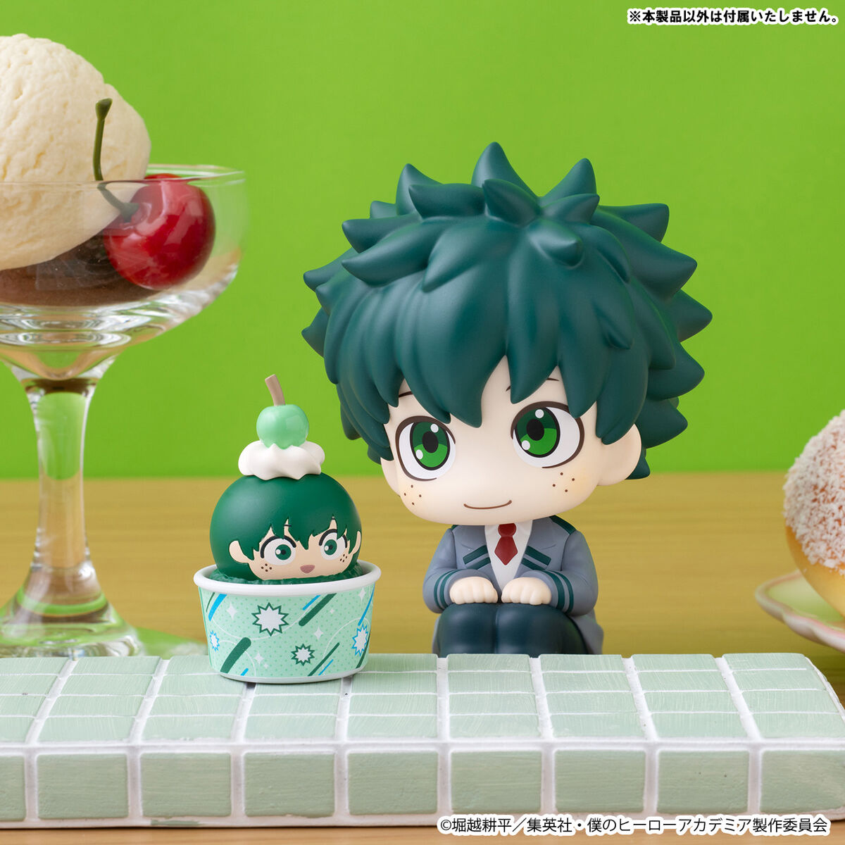 つみちぇん 僕のヒーローアカデミア 【ワッフルコーンカップ付きセット