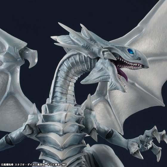 遊☆戯☆王デュエルモンスターズ』「青眼の白龍」が立体化！迫力の全高