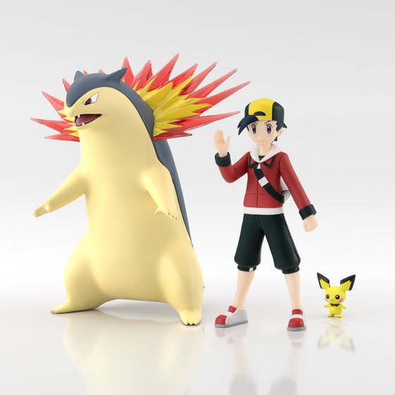 伝説のポケモン“ライコウ＆エンテイ＆スイクン”が1/20スケールの食玩