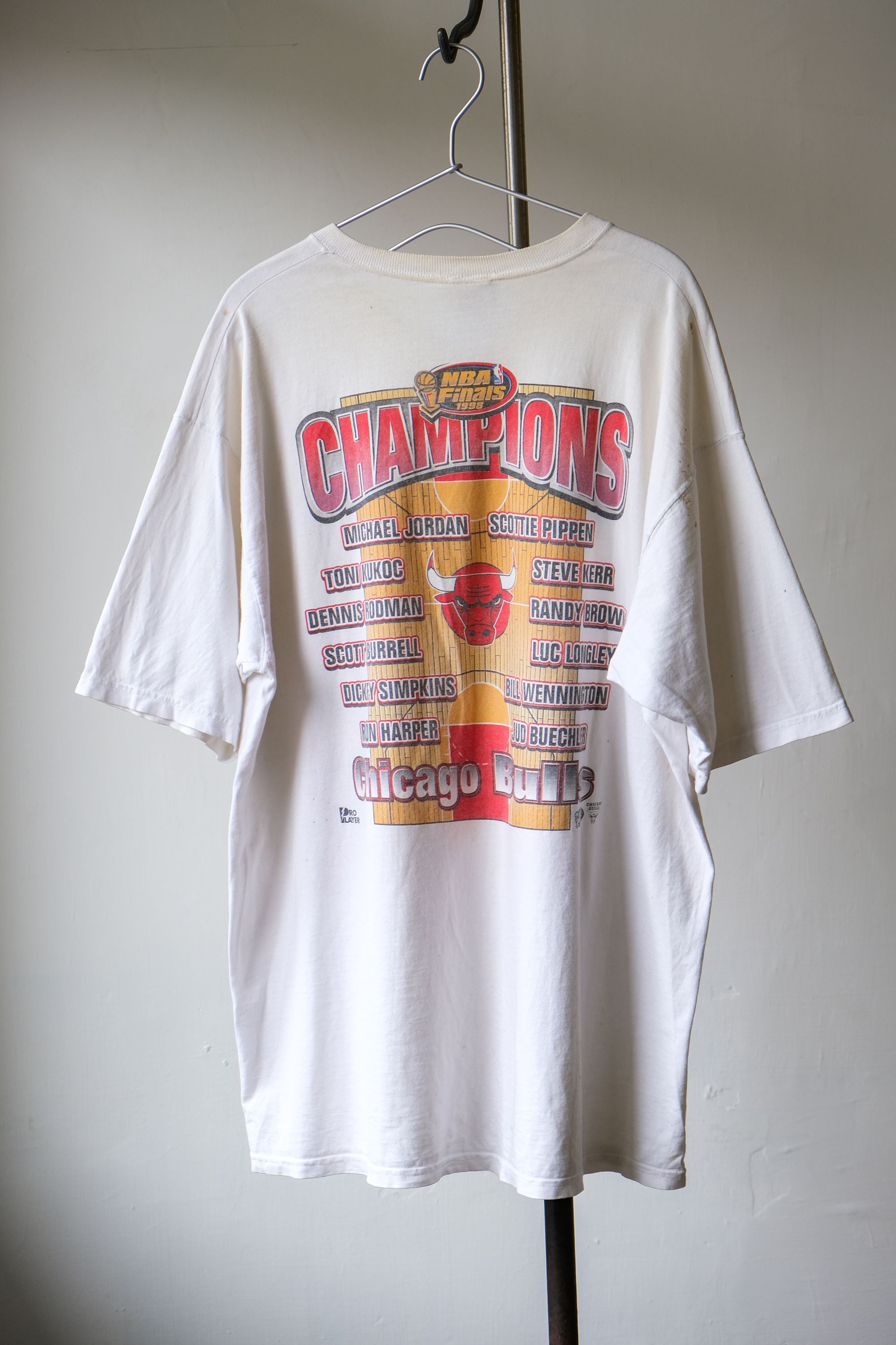 90年代のプロ選手 NBA ファイナル 1998 シカゴ ブルズ 6 度優勝 T