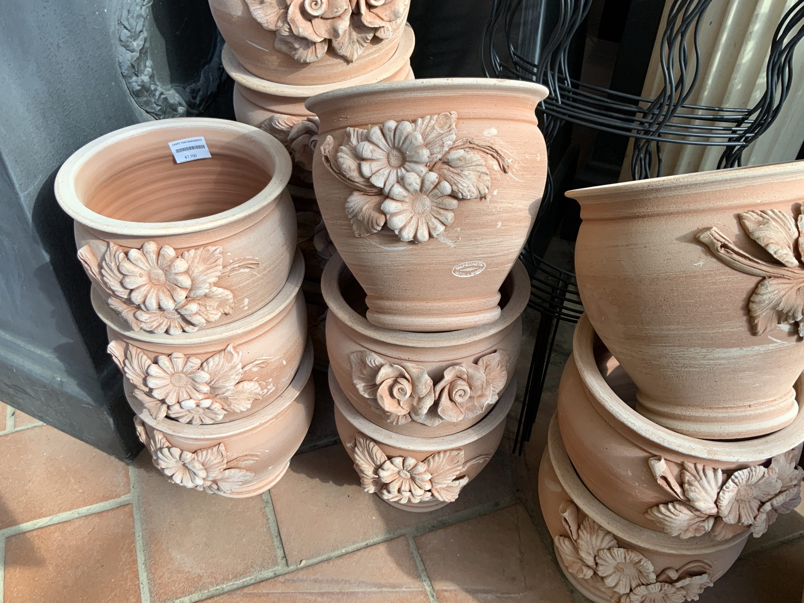 イタリアからテラコッタ鉢が入荷いたしました!】 | 蓼科高原バラクラ