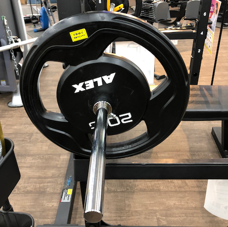 ALEXの20kgラバープレートと遭遇！ | バーベルブログ