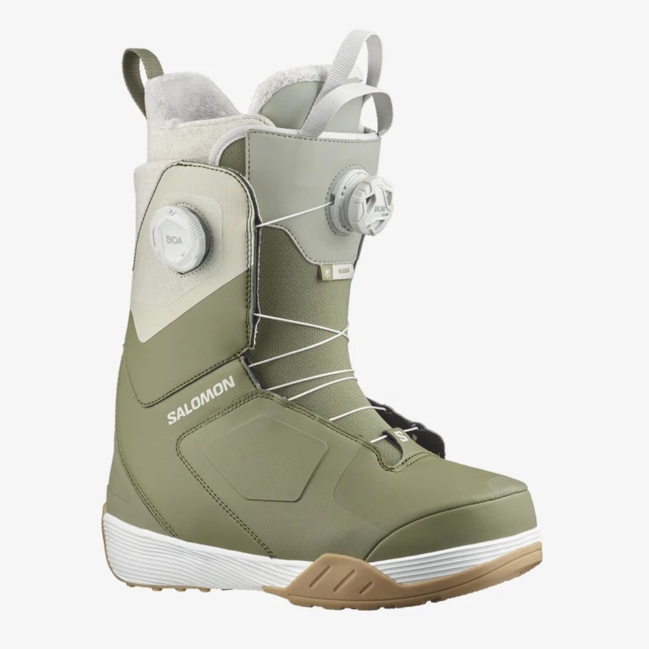 24-25モデル . SALOMON .『 KIANA DUAL BOA 』. Deep Litchen Green