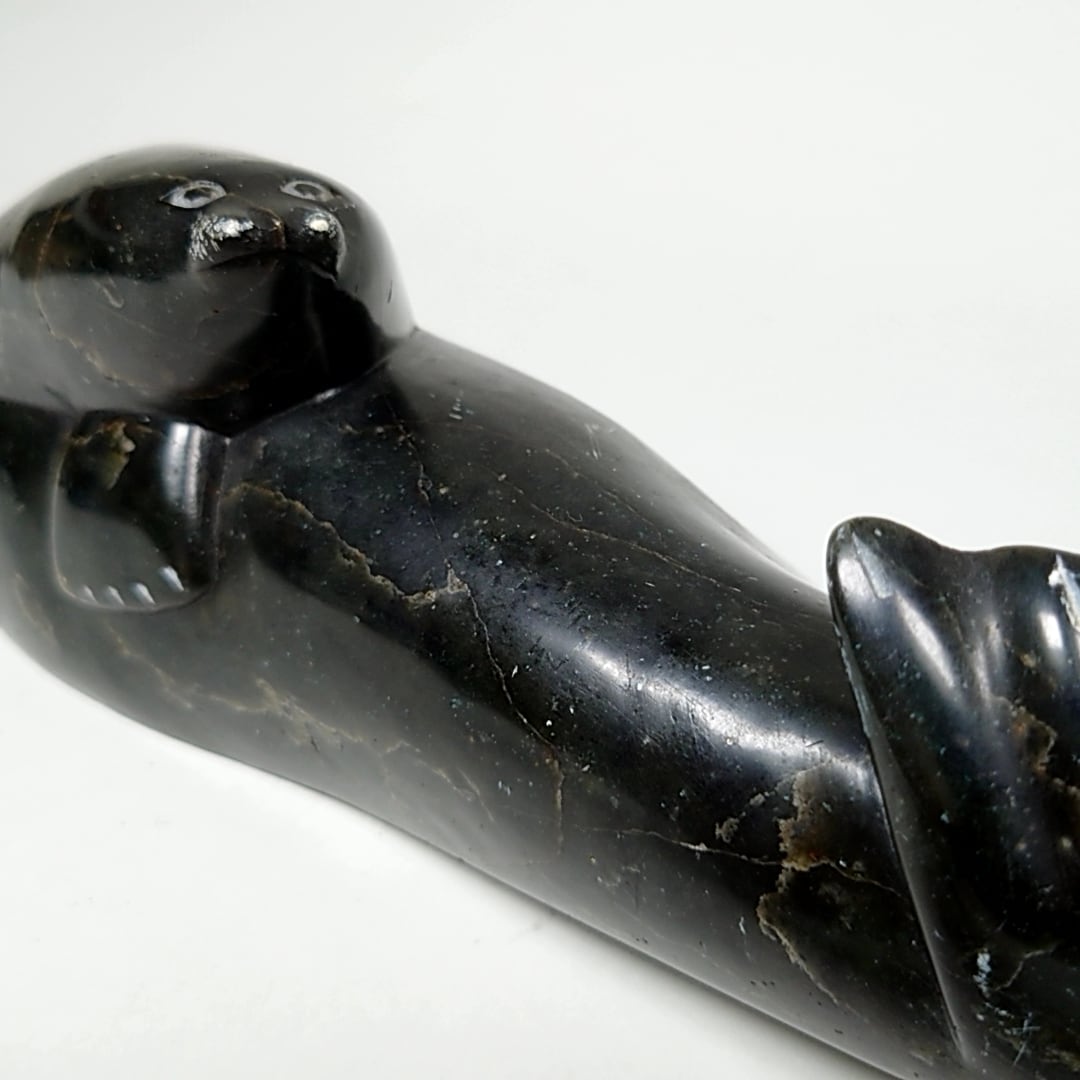 ビンテージ イヌイットアート/エスキモーアート アザラシ ソープ