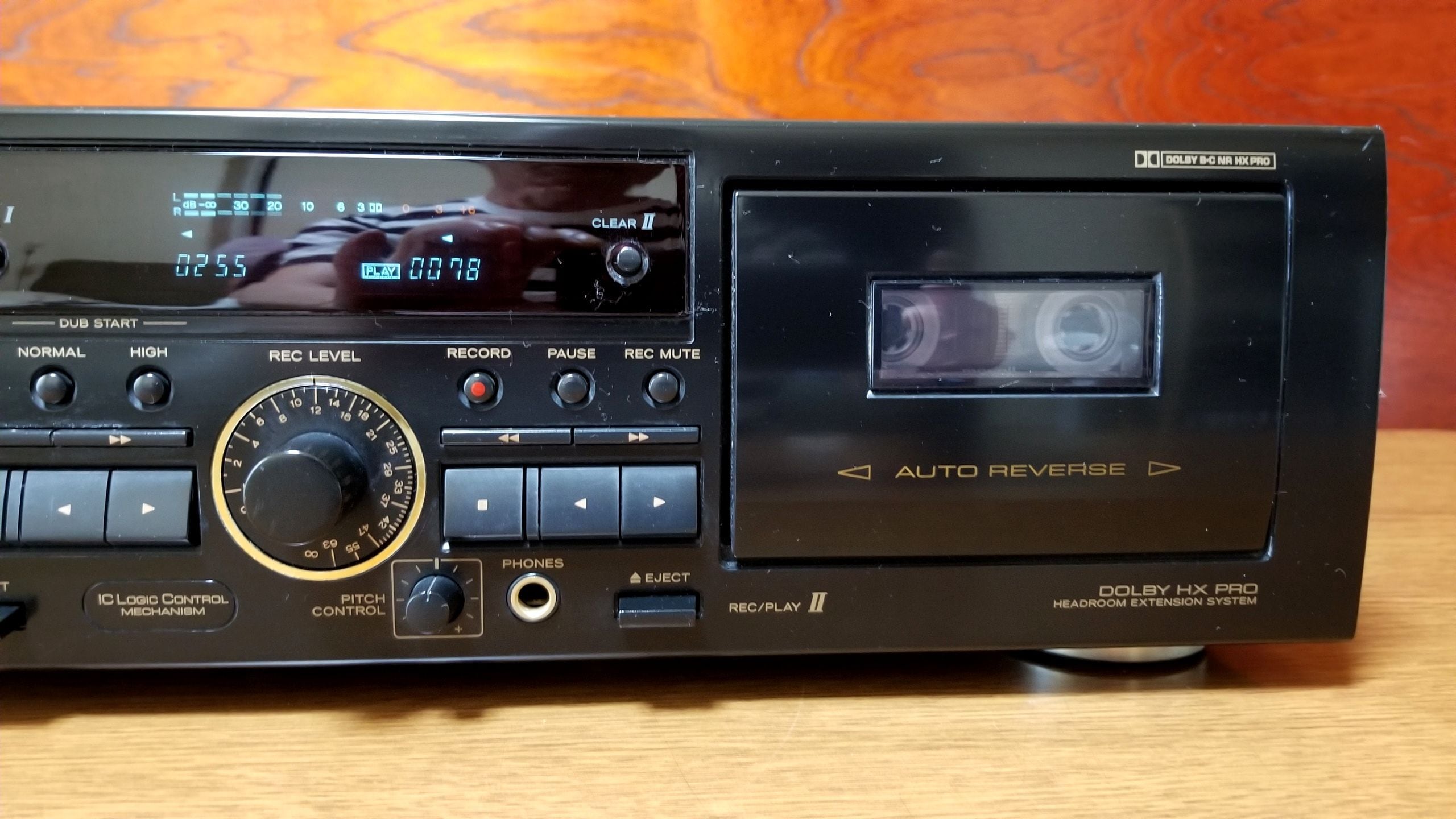 オートリバース ダブルカセットテープデッキ TEAC W-790R-1 完動品