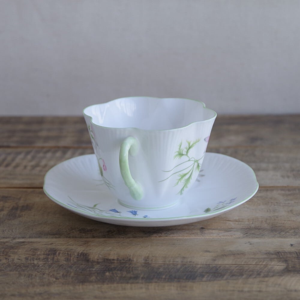 アンティーク 食器 SHELLEY シェリー Dainty ディンティー 花柄 カップ