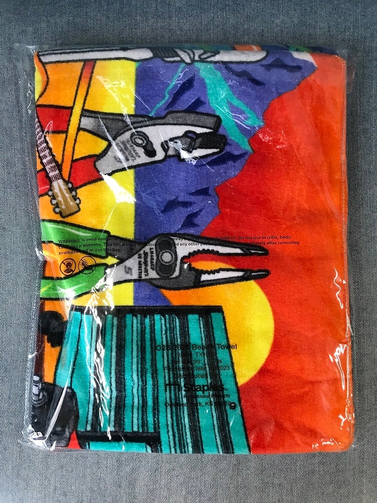 snap-on スナップオン 大判ビーチタオル 2024 | キャンプ・アウトドア