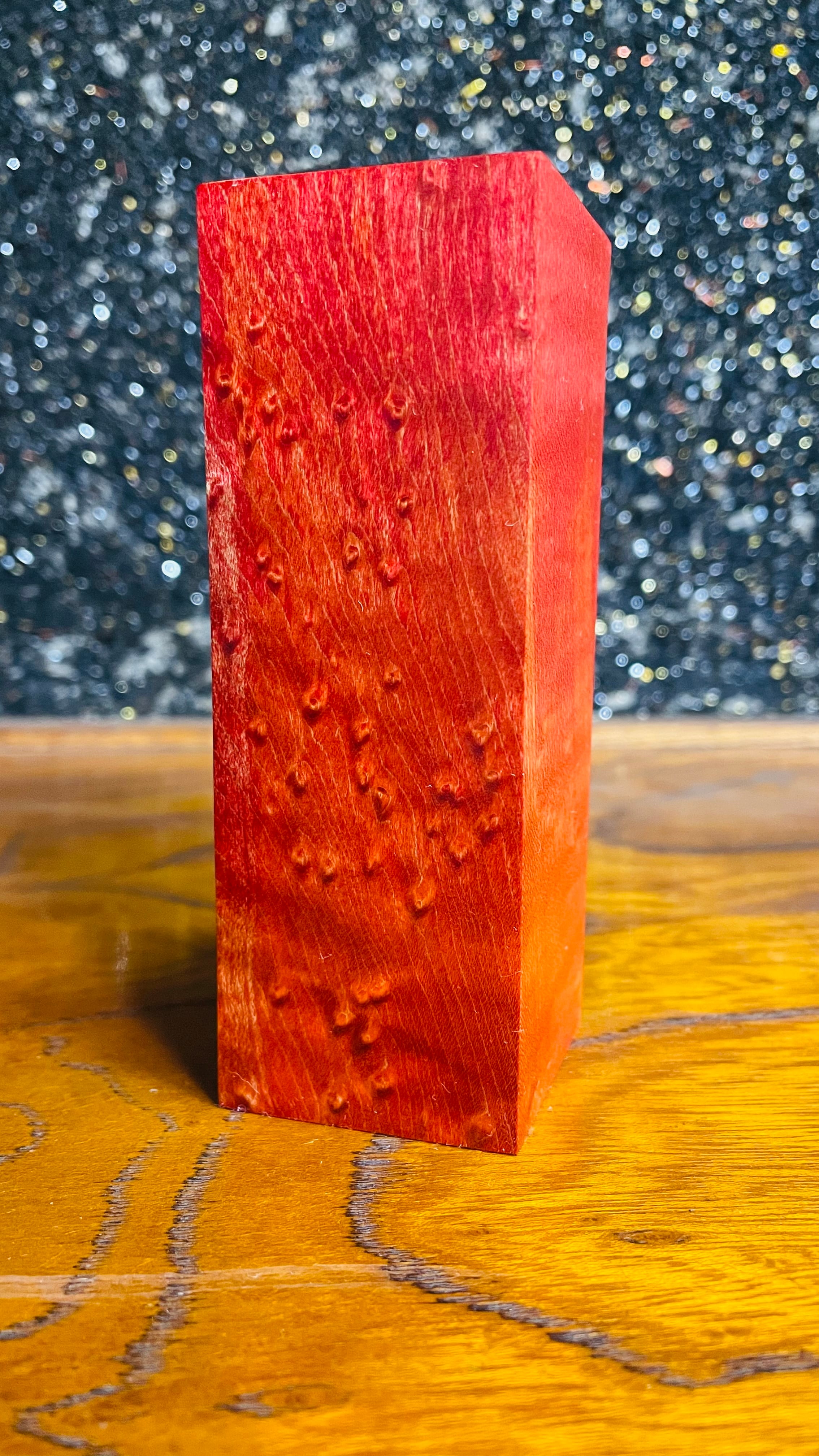 スタビライズドウッド レッド×オレンジ | Product of HARU