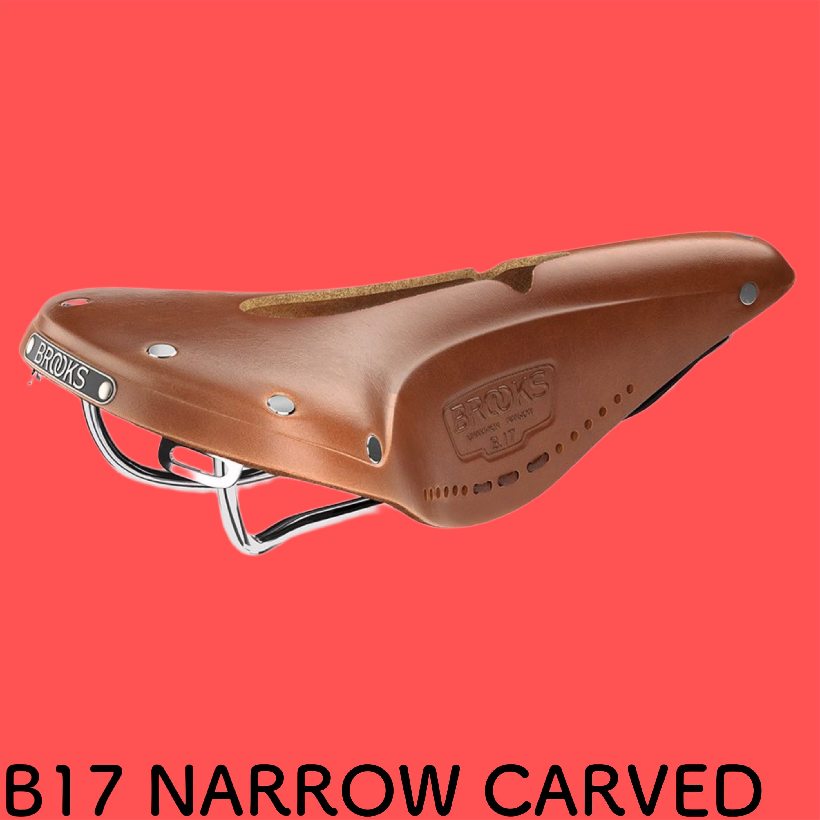 BROOKS】B17 NARROW CARVED (HONEY) | Humhumhug Online Shop