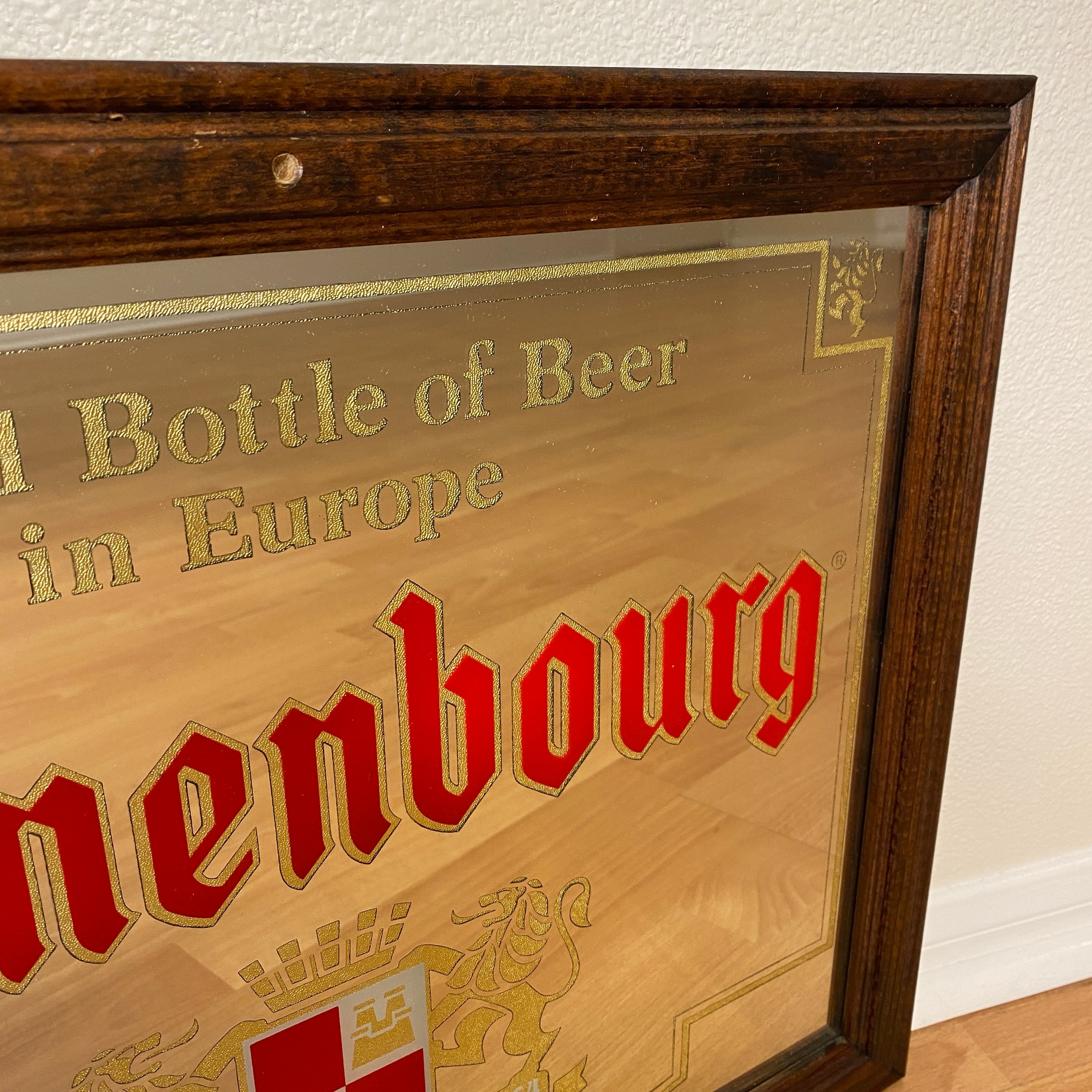 Kronenbourg 1664 クローネンブルグ パブミラー ヴィンテージ