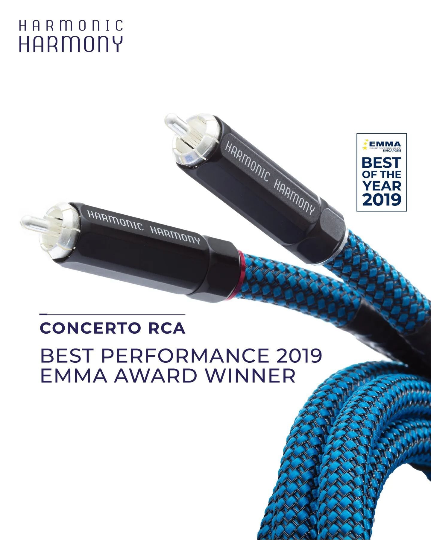 1.0m】【国内正規品】Harmonic Harmony CONCERTO RCA(コンチェルト