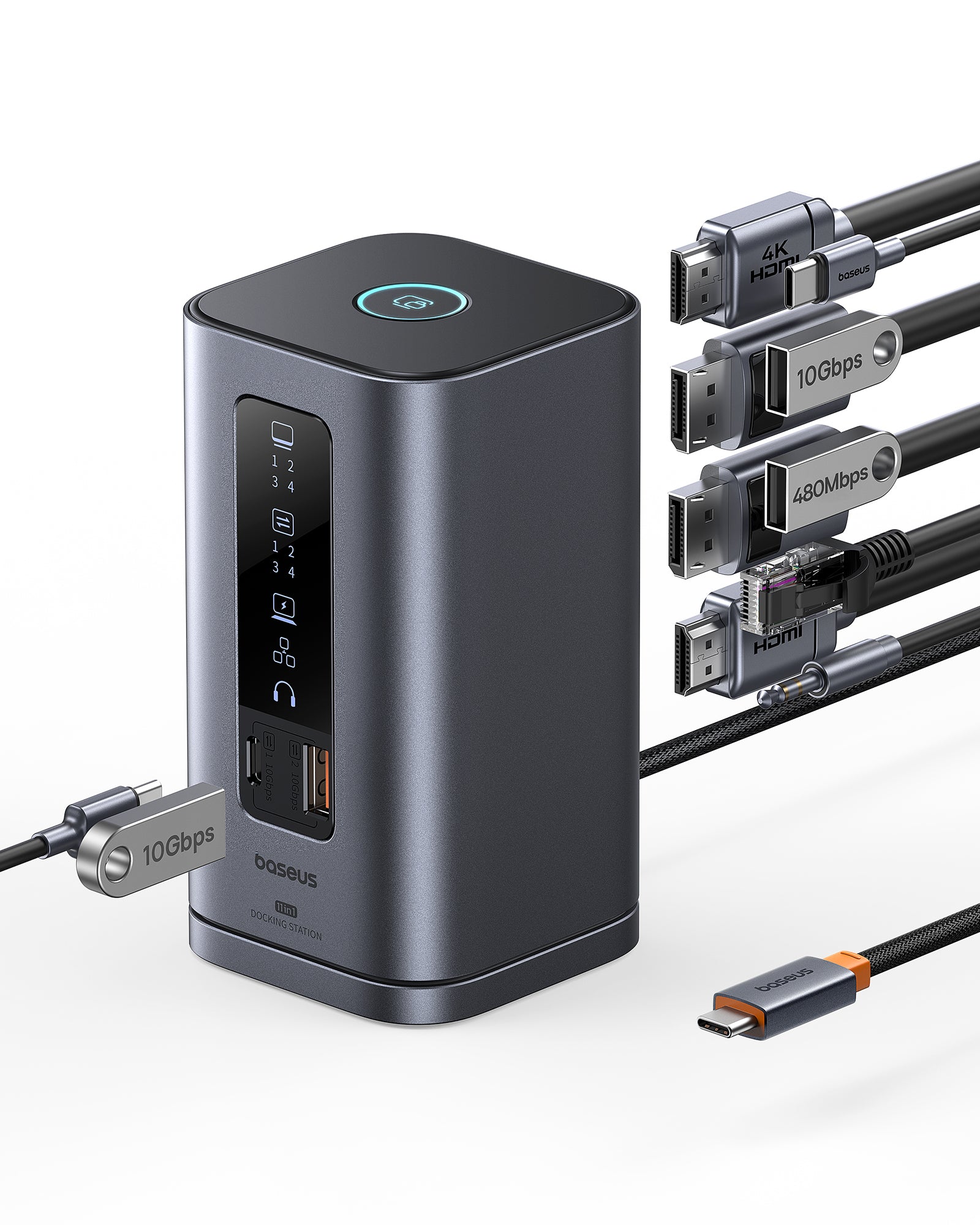 USB-C ドッキングステーション 11-in-1 4K (60hz)