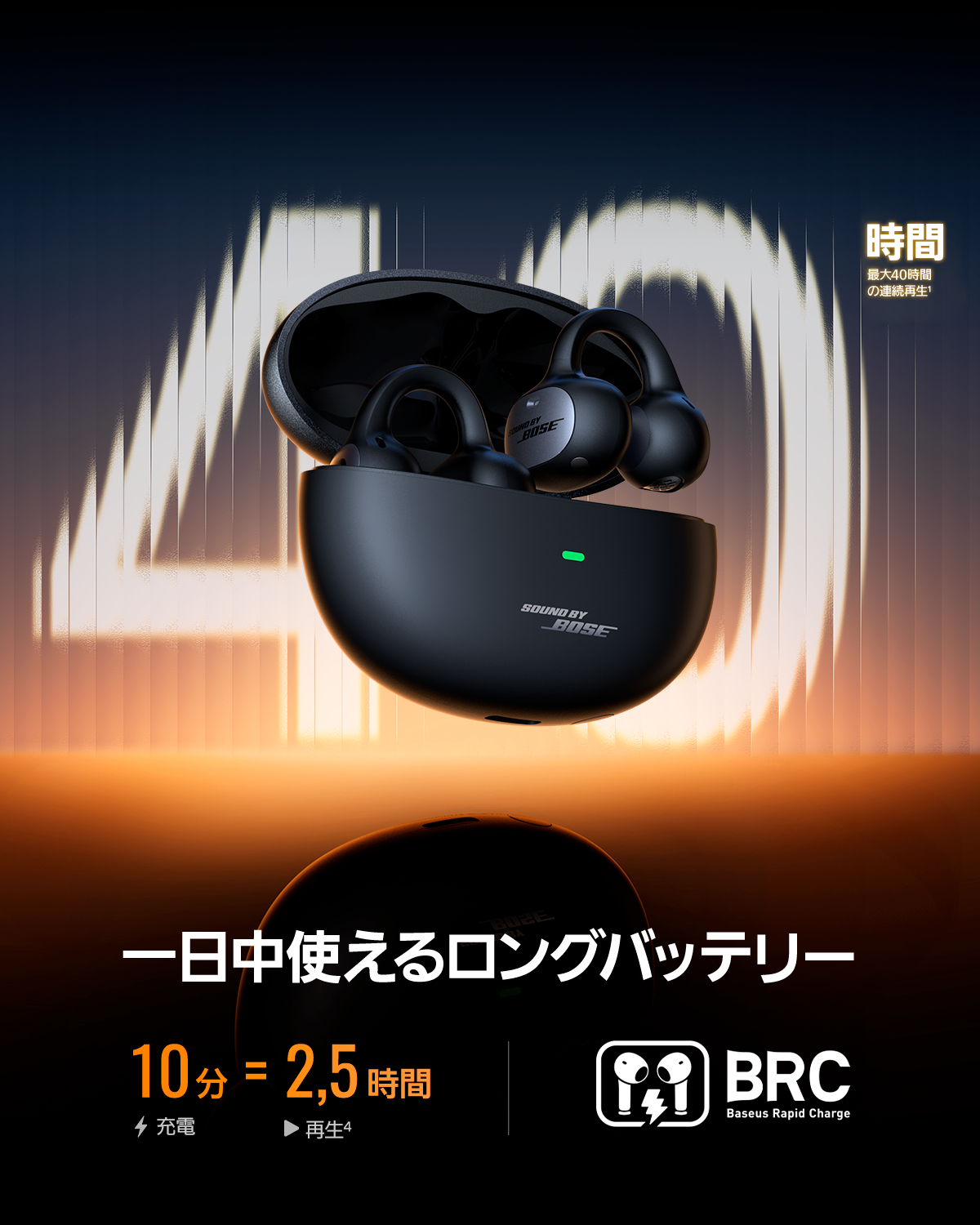 Inspire XC1 オープンイヤー型 完全ワイヤレスイヤホン