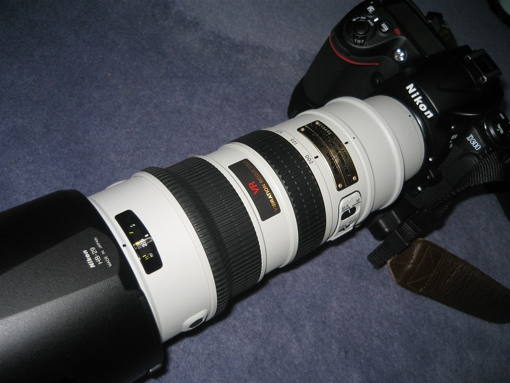 カラー変更について(^^♪』 ニコン AF-S VR Zoom-Nikkor ED 70-200mm
