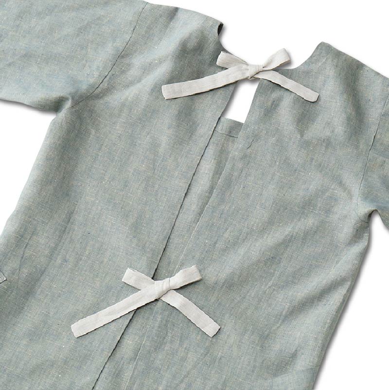 上質リネンのかっぽう着 | ボー・デコール オンラインショップ