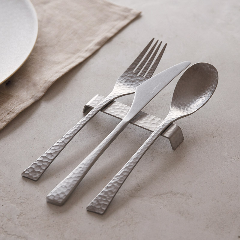 rest シリーズ / シルバーカトラリー 槌目模様 | ボー・デコール