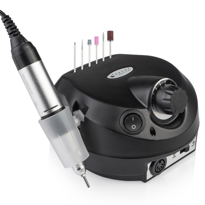 Фрезер для маникюра BUCOS Nail Drill ZS-601 PRO BLACK на 45 Вт. и