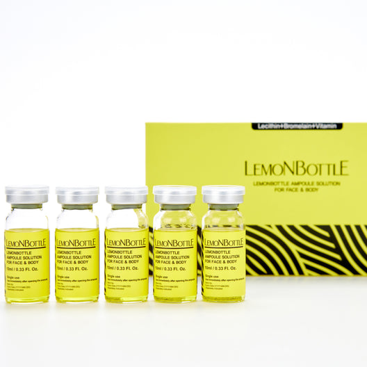 レモンボトル（脂肪溶解美容液）10ml × 5本入り 【クーポンコードご