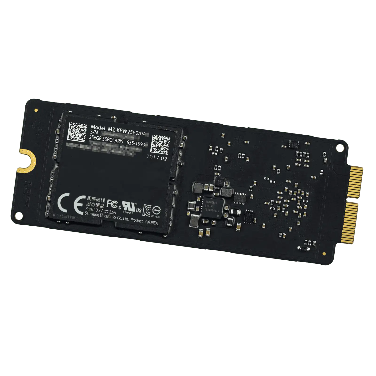 661-12550) 256GB NVMe SSD - iMac 21.5″ A2116, 27″ A2115
