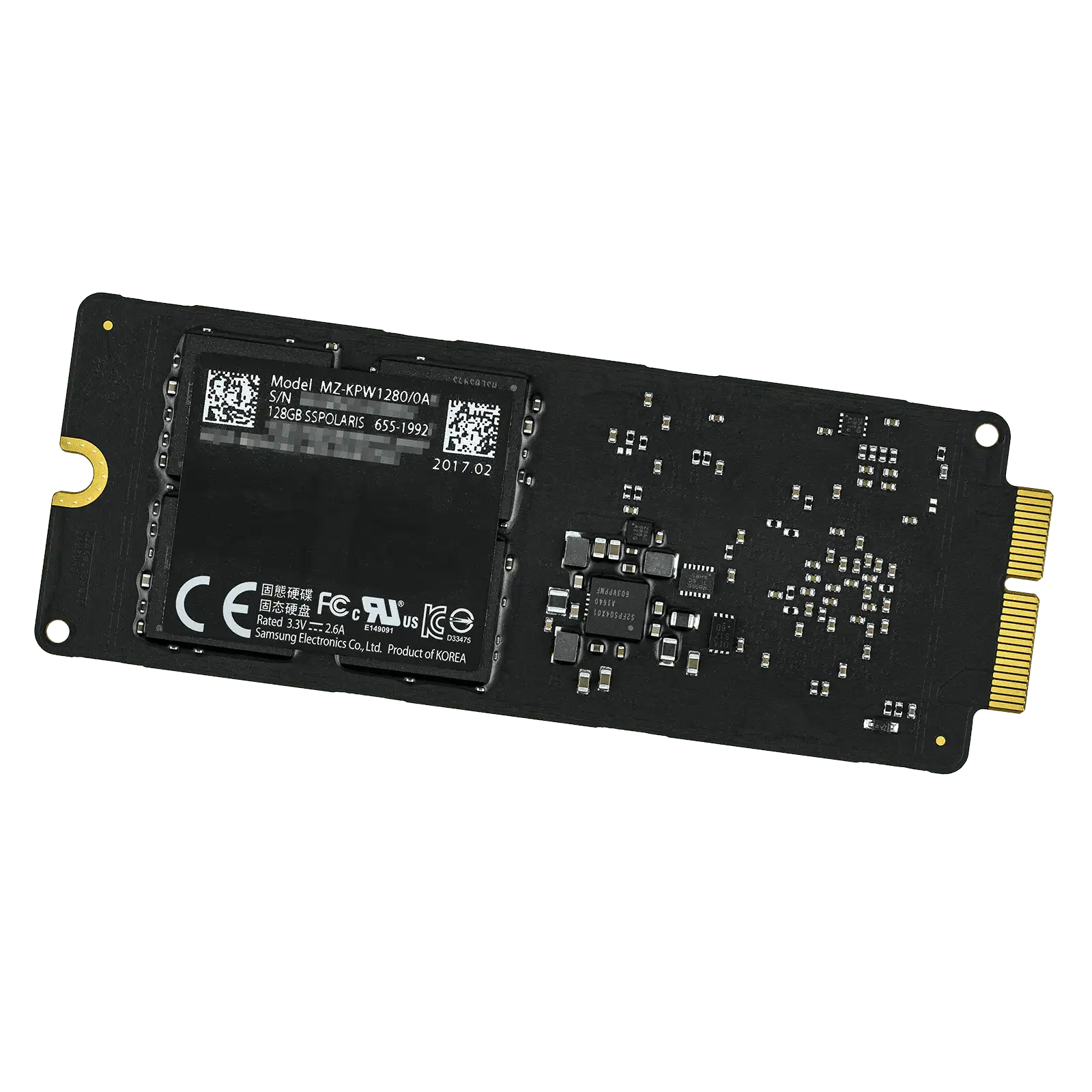 661-07312) 128GB SSD SSPOLARIS - iMac 27″ A1419 (Mid 2017)