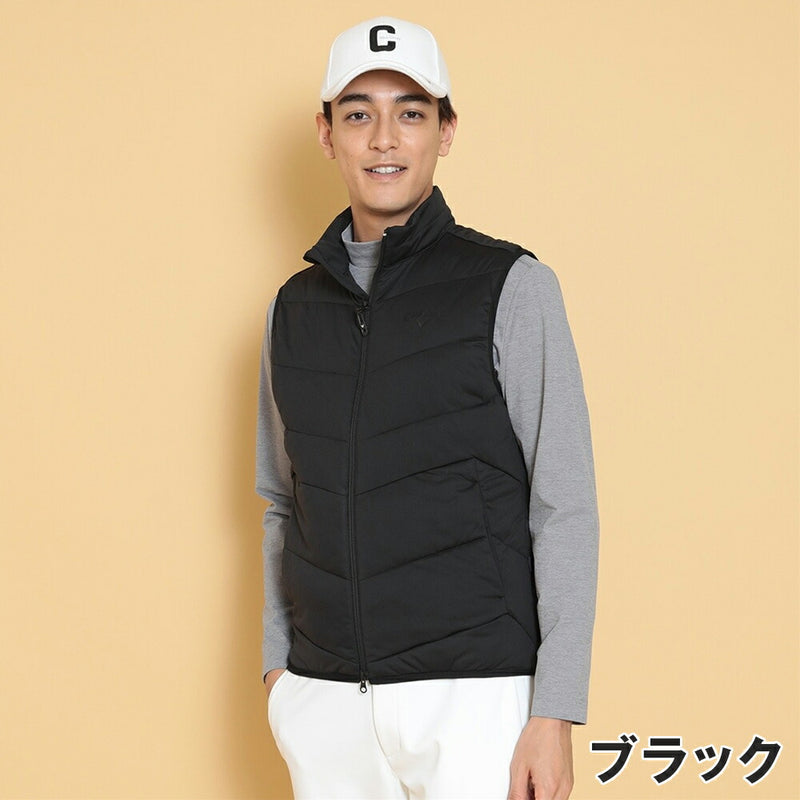 Callaway スターストレッチ フルジップ中綿ベスト 24FW C24216100