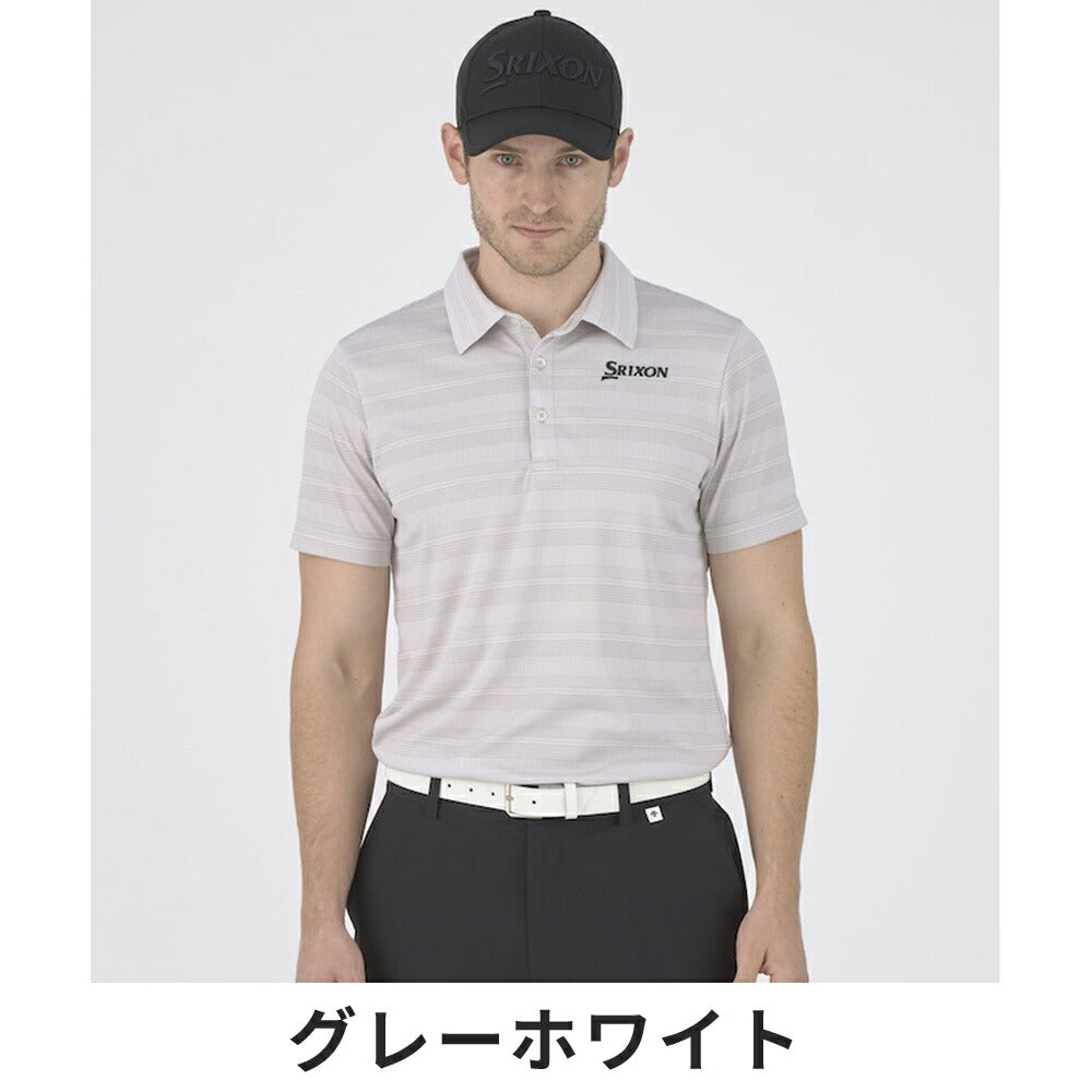 SRIXON 松山英樹プロレプリカモデル メッシュボーダープリントシャツ