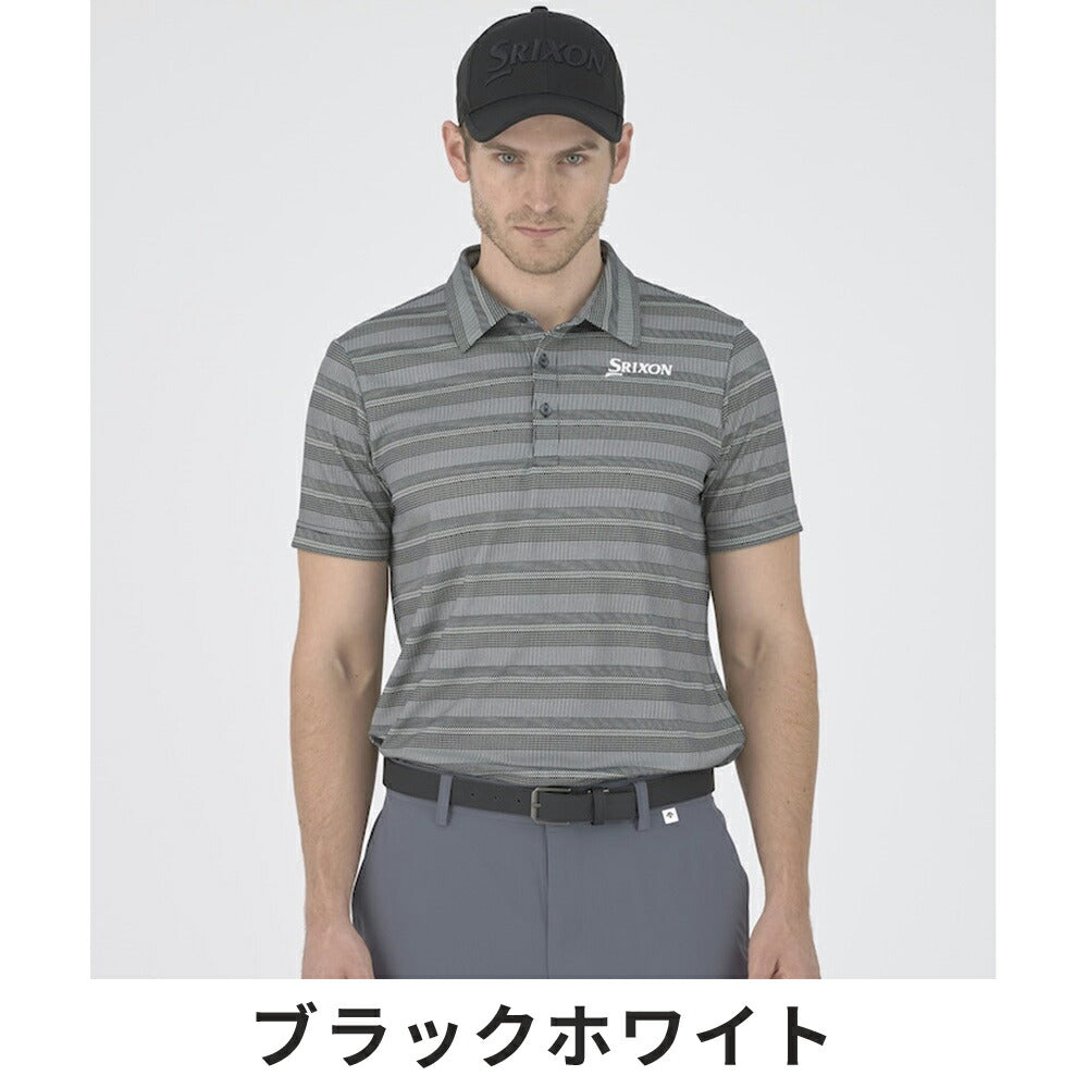 SRIXON 松山英樹プロレプリカモデル メッシュボーダープリントシャツ