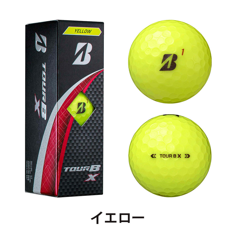 BRIDGESTONE ゴルフボール 24TOUR B X 3球入 B4WXJ | 自転車、ゴルフ