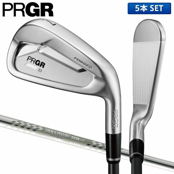 プロギア 03 アイアンセット 5本組(7-P,A)の通販 テレ東アトミックゴルフ