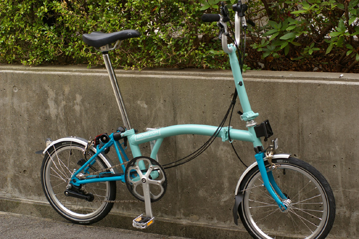 Brompton M6L カラー変更してみました。 – Bici Termini
