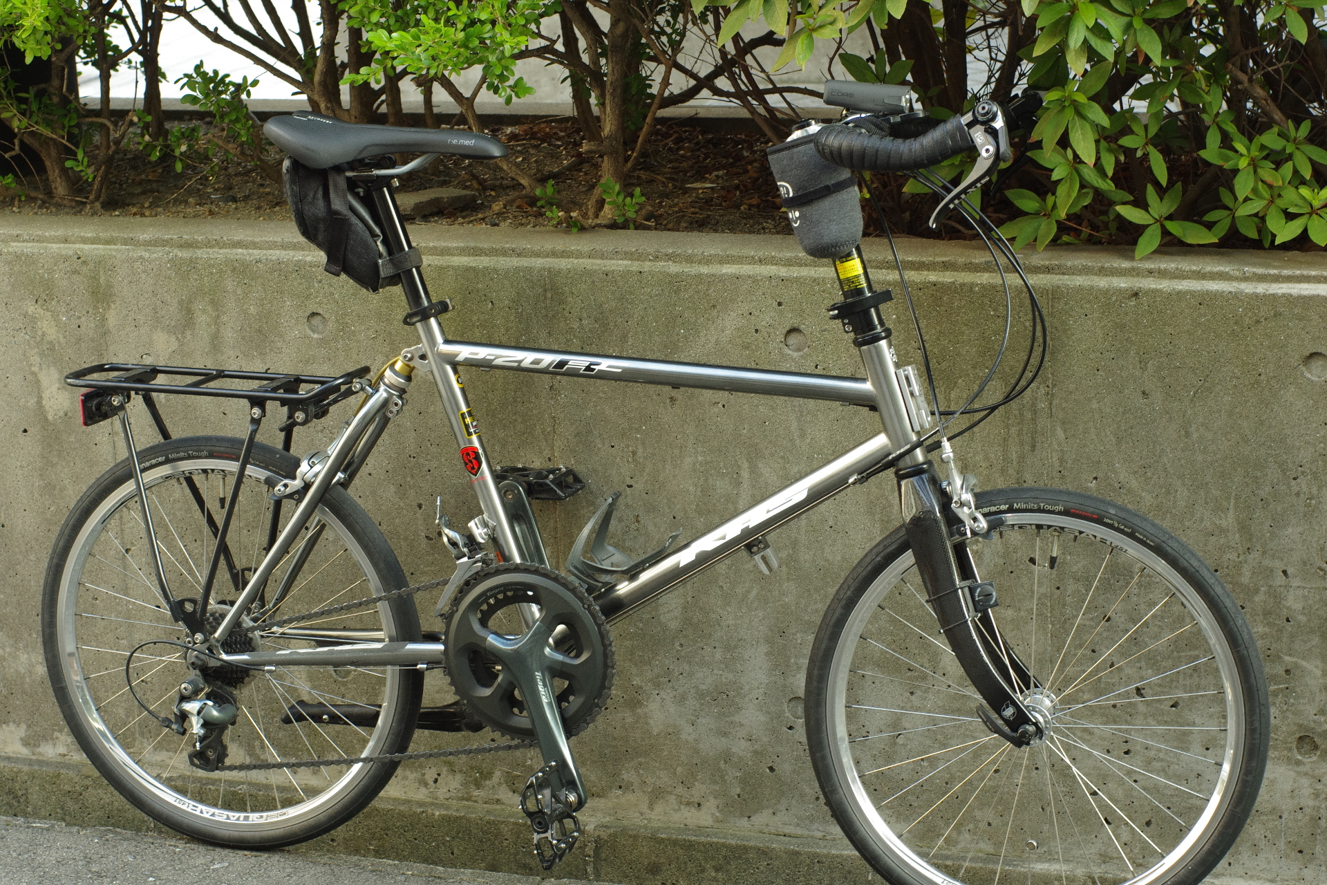 KHS P-20RC SIXTH COMPONENTS ブルホーンコントロールへ換装いたしまし