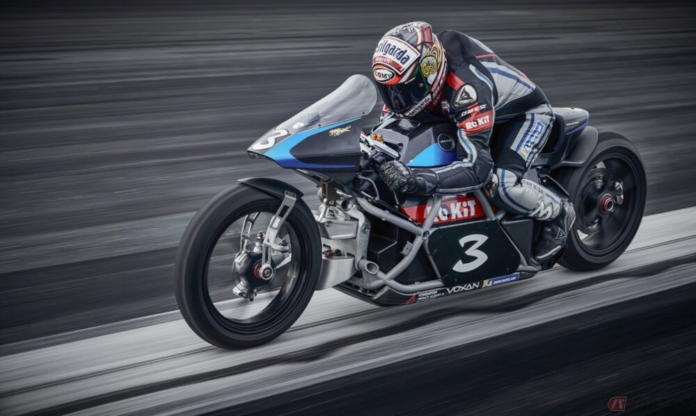 Voxan Motorsが電動バイクで世界記録を樹立 瞬間最高速は408km／h