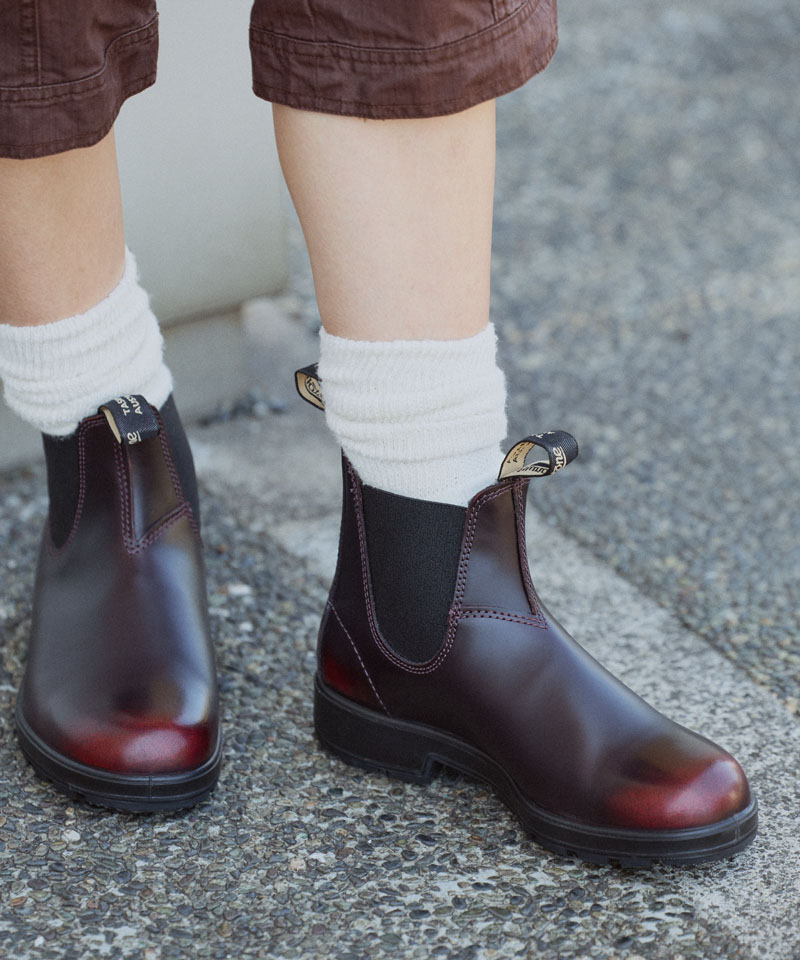 ブランドストーン】オリジナルス/ボルドーブラッシュ ナチュラルレザー