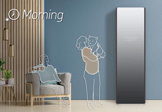 LG Styler スチームウォッシュ&ドライ スタイラー（3着タイプ） 衣類