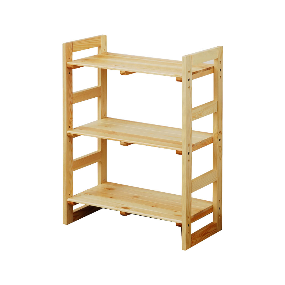 商品情報_シンプルウッドラック（高さ80cm） | 山善の商品情報サイト